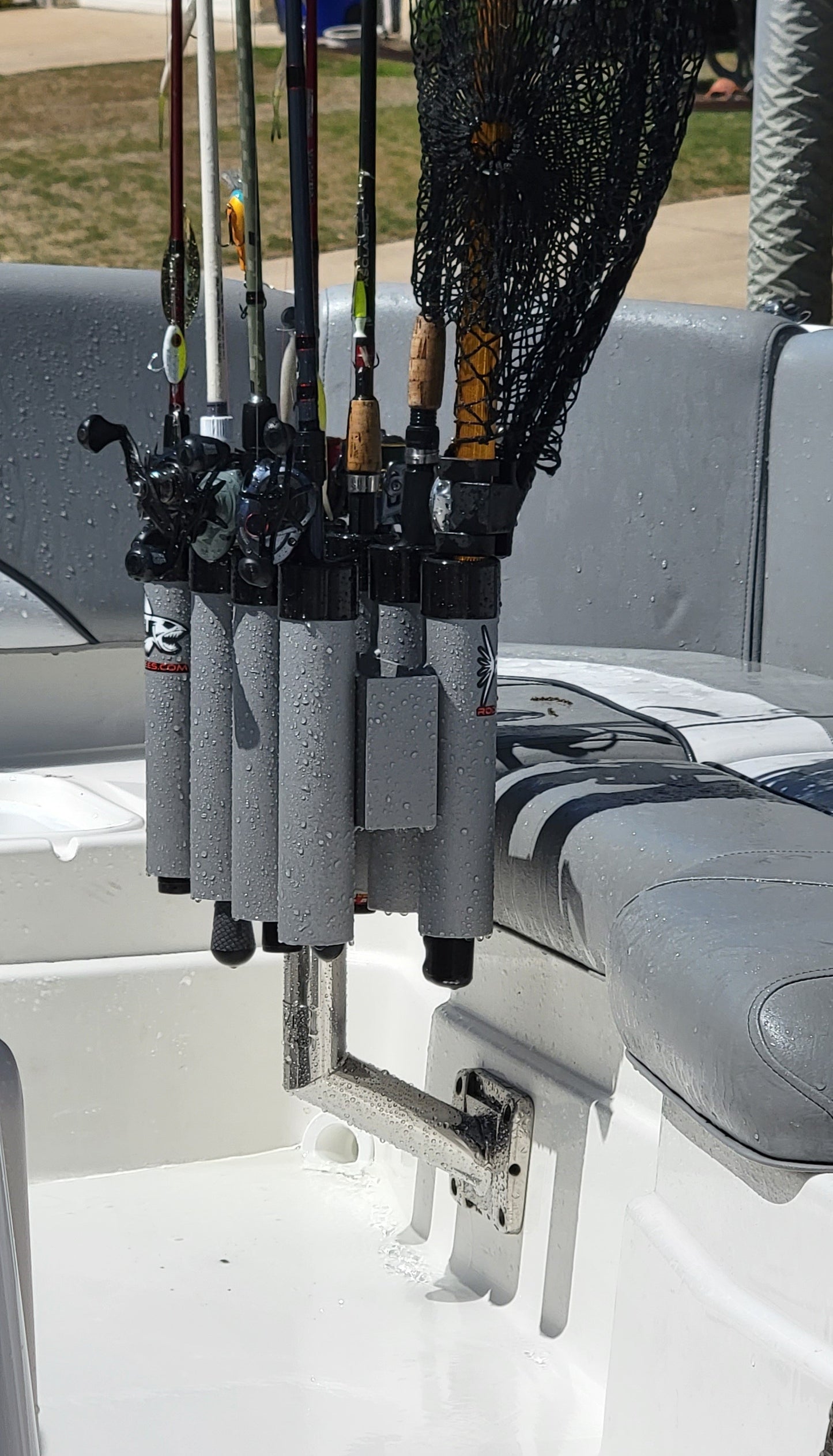 JEWLS Upright Rod Holder - 1.55" Shaft - Fits NauticStar
