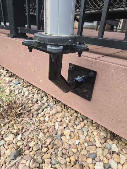 JEWLS HEAVY DUTY Deck Umbrella Mount - Fits Purple Leaf