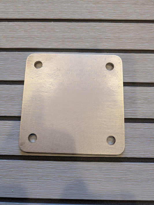 Deck Umbrella Mount Backing Plate