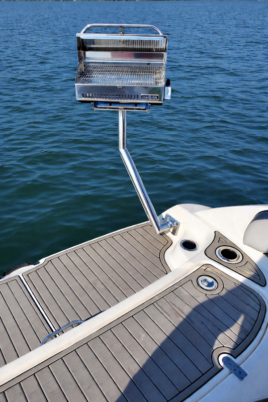 JEWLS Stainless Grill Stanchion