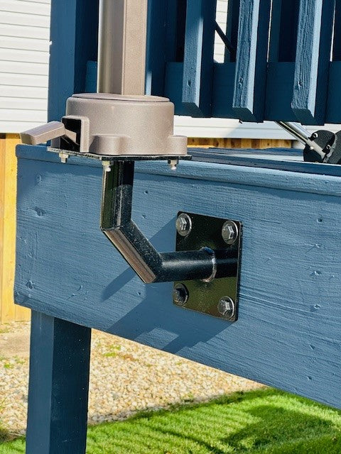 JEWLS HEAVY DUTY Deck Umbrella Mount - Fits Purple Leaf