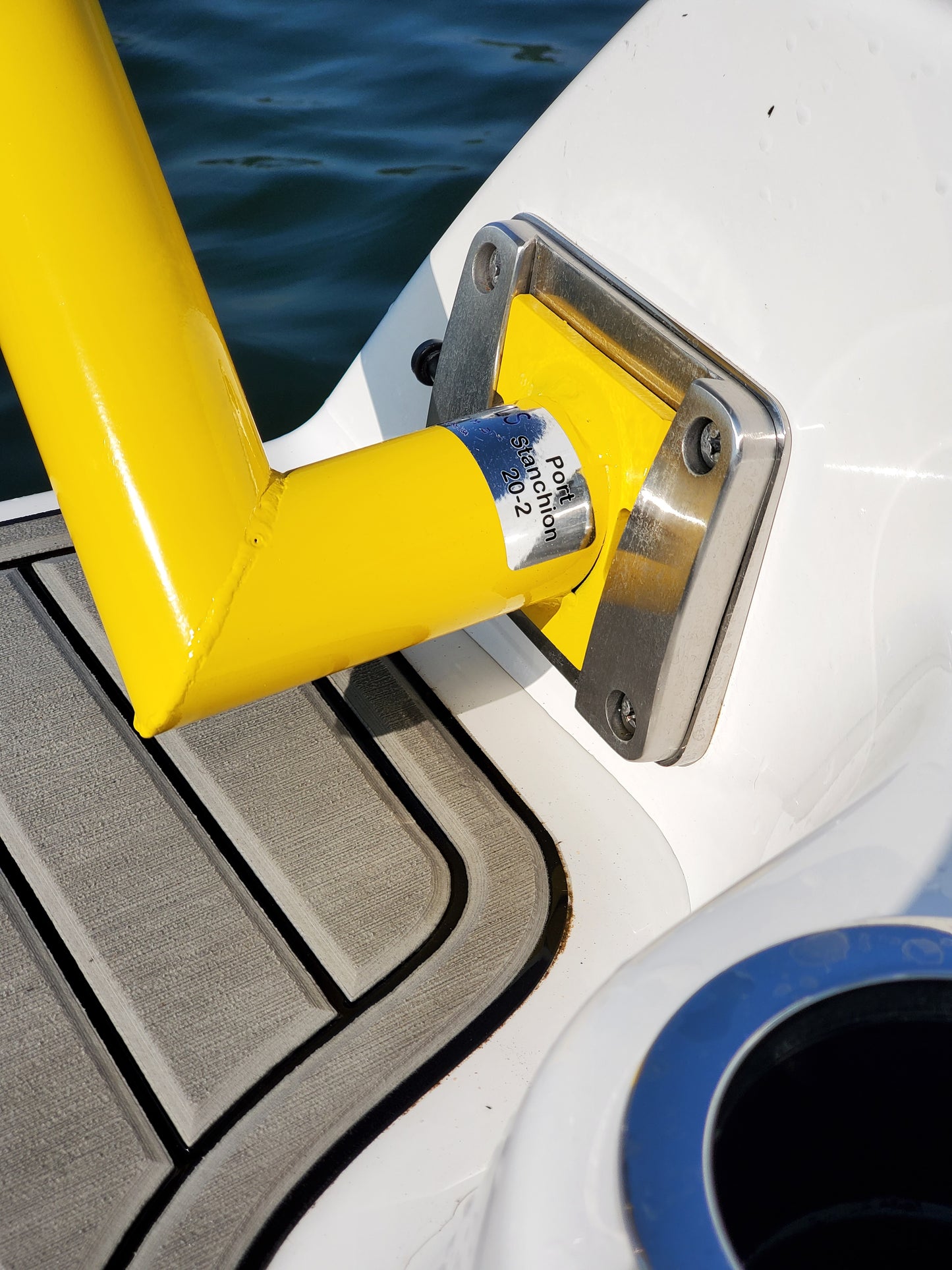 JEWLS Stainless Grill Stanchion