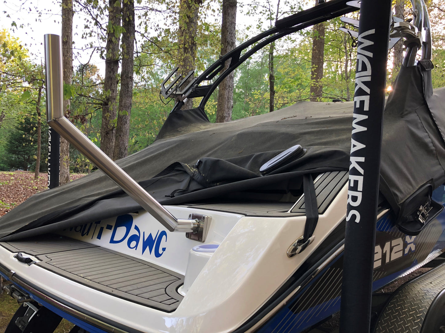 JEWLS Transom Grill Stanchion Package - Fits 2000 Maxum 2300 SR